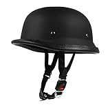 Yardwe Motorradhelm Für Herren Outdoor Sport Schutzausrüstung Schwarz Verkehrssicherheitstest Bestanden Kopfschutz Stilvoller Helm Für Motorradfahren