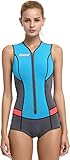 Cressi Idra Neoprene Swimsuit 2mm - Damen Swimming Wetsuit Neopren Badeanzug 2mm Neoprenanzug