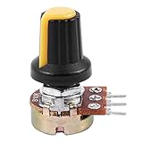 Potentiometer, 10 K, Ohm, 3 Terminal, Linear, Audio, Typ B, 5 Stück