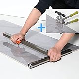 youkzuan tile cutter manuelle Fliesenschneider Tool Kit mit großen Fliesenschneider (kann 48' schneiden), leistungsstarke Zange, 3Pcs Schneidklingen und 3Pcs Schneidräder