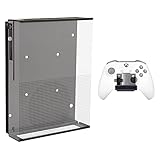 HIDEit Mounts X1S Pro Bundle, Wandhalterungen für Xbox One S und Controller, Stahl Wandhalterung für Xbox One S und One Gummi getauchte Controller-Halterung