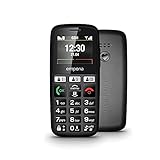 emporia E30 Seniorenhandy, 30 Jahre Emporia Edition, Tastenhandy ohne Vertrag, Mobiltelefon mit Notruftaste, Extra große Tasten, Ideal für Senioren, Leichte Bedienung, Schwarz