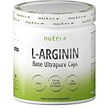 L-Arginin Base Kapseln vegan hochdosiert - fermentiert laborgeprüft - 360 Caps ohne Magnesiumstearat und Gelatine - 4500mg 100% reines pflanzliches L-Arginine für Männer & Frauen