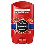 Old Spice Captain Deodorant Stick | Deo Stick Ohne Aluminium Für Männer | Männer Deo Mit Langanhaltendem Duft,| 50 ml (1er Pack)