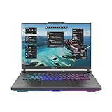 ASUS ROG Strix G16 Laptop | 16' Full-HD 165Hz/7ms 16:10 IPS Display | Intel Core i9-13980HX | 16 GB RAM | 1 TB SSD | NVIDIA RTX 4070 | Windows 11 | QWERTZ Tastatur mit 4-Zonen RGB | Eclipse Gray