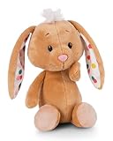 NICI Kuscheltier Hase hellbraun 20cm I Plüschhase mit großen Hängeohren I Plüschtier für Schmusetierliebhaber I Stofftier Hase aus nachhaltiger Produktion – 47728