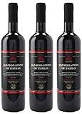 Mavrodaphne aus Patras 3x 0,75l P.D.O. Loukatos Likörwein rot | 15% Vol. | + 1 x 20ml Olivenöl'ElaioGi' aus Griechenland