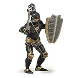 Papo 39275 Knight In Black Armour Tiere, Ritter Mit Schwarzer Rüstung, Spiel, Mehrfarben, 8cm