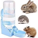 500ml Haustier Automatischer Wasserspender, [Boden/Hänge Doppelzweck] Diyife Kleintier Trinkflasche Abnehmbar und Leicht zu Reinigen, für Hamster Häschen Chinchilla Igel Eichhörnchen Frettchen