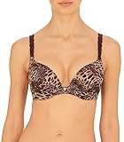 Natori Women's Pure Push-Up Underwire, Java Luxe Leopard Print