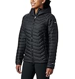 Columbia 192660305332 Steppjacke Mit Kapuze, Schwarz, S