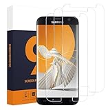 Carantee 3 Stück Schutzfolie für Panzerglas für Samsung Galaxy S7, Wasserdicht Hochempfindliche Galaxy S7 Panzer Schutz Glas, 9H Anti-Kratzer Bruchsicher 2.5D Displayschutzfolie für Samsung Galaxy S7