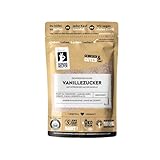 Bremer Gewürzhandel Vanillezucker, gemahlen, Zucker & gemahlene Natur-Vanille zum Kochen und Backen, 100g