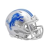 Riddell Detroit Lions Helm Replica Mini Speed Style, Teamfarbe, Einheitsgröße