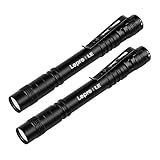 Lepro Taschenlampe, Mini LED Taschenlampe, IPX4 Wasserdicht Stiftlampe, 3 Modi Handheld Taschenlampe Klein, Stift Lampe perfekt für Inspektion, Arbeit, Reparatur (2 Stück)