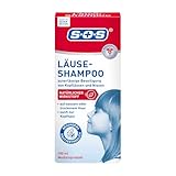 SOS Läuse Shampoo | Beseitigung von Nissen + Kopfläuse | mit natürlichem Wirkstoff für Kinder ab 3 J. + Erwachsene | Läusemittel Haare | 1x100ml …