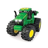 John Deere 46656 Traktor, Monster Treads mit Licht & Sound in Grün, Spielzeug Traktor mit Licht und Sound Effekten, Zum Spielen und Sammeln, Geschenke für Kinder, Spielzeug für Kinder ab 3 Jahren