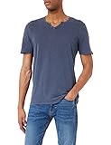 JACK & JONES Herren Jjesplit Neck Tee Noos T Shirt, Navy Blazer, L EU