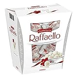 Ferrero Raffaello – Feine Creme, knackige Mandel, knusprige Waffel und Kokosflocken – 1 Packung à 230 g