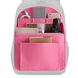 Taschen-Organizer, Rucksack-Einsatz, Geldbörsen-Organizer, Reiserucksack-Einsatz, Rucksack-Organizer mit mehreren Taschen für Rucksack, Schultertasche