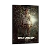 GDAZMB Uncharted Poster, dekoratives Leinwandposter, Wandkunst, Dekor, Wohnen, modern, Familienschlafzimmer, Dekoration, Poster, 30 x 45 cm, Rahmenstil