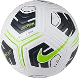 Nike, Academy - Team, Fußball Ball 5, White / Black / Volt