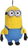 Play by Play Minions Rise of Gru Minions Plüschtier Premium Kuscheltier Neu Auswahl Bob, Otto, Kevin, Stuart, Dave mit PVC Augen Original Lizenz (Kevin 30cm)