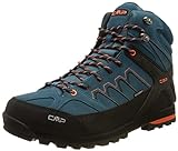 CMP Herren Moon MID Shoe WP Trekking-Schuhe, DEEP Lake-Antracite, 42 EU