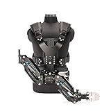 FLYCAM Vista II Stabilisierungsarm & Weste für DSLR Hand Video Kamera Steadycam Stabilisator bis 15kg/33lb | Body Mount System für Camcorder (VSTA-II-AV)