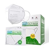 40 Stück - denkturm® FFP2 Maske, Atemschutzmaske, CE Zertifikat CE2834, geprüft EN149:2001+A1:2009 FFP2 NR