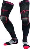 Alpinestars, Mx Socks Long, Technische Socken MX, Kompressionsstrümpfe für Damen und Herren, Funktionssocken für Motorradfahren, Motocross, Fahrradfahren, Laufen multi Größe L XXL (1er stück)