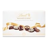 Lindt Schokolade - Pralinen Für Kenner Classic | 200 g | Schachtel mit 20 Pralinen in 11 köstlichen Sorten mit und ohne Alkohol | Pralinengeschenk | Schokoladengeschenk