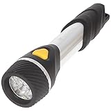 VARTA Taschenlampe mit 9 LEDs inkl. 2x AA Batterien, Day Light Multi LED F20 Leuchte, Taschenleuchte mit Anhänger, Lampe ideal für Haushalt, Angeln, Garage, Notfall, Stromausfall, Outdoor