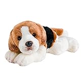 Teddys Rothenburg Kuscheltier Hund Beagle liegend 30 cm Plüschhund Plüschtier Stoffhund