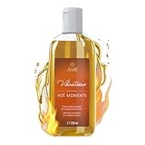 Vibratissimo Hot Moments 250 ml Massageöl - Aufheizendes Massageerlebnis - Stimulierende Massageöle, Entspannung für Paare & Gleitöl