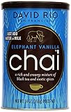 David Rio Chai Elephant Vanilla aus San Francisco, Pappwickeldose (1x398 g)