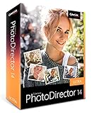 CyberLink PhotoDirector 14 Ultra | Leistungsstarkes Bildbearbeitungsprogramm | Komplettes Fotostudio | Erstellt perpekte Fotocollage / Fotoshow / Panorama | Lichteffekte | GIF | Windows 10/11 [Box]