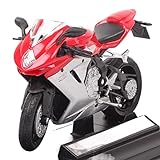 flrian Für MV Agusta F3 800, Maßstab 1/18, Mini-Druckguss-Fahrzeugsimulation, Auto, Metall, Sportmotorrad, Modellfahrrad, Motorrad, Straßenauto, Replik, Motorradliebhaber, Geschenke Motorrad-Modelle