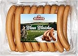 Wiener Würstchen frisch | traditionell Buchenholz geräuchert | Wurst geräuchert im Naturdarm Saitling | Würstel in Metzger Qualität | 16 x 50 g