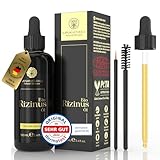 Rizinusöl BIO • 100ml • 100% Rein, Natürlich & kaltgepresst • Castor Oil für Haare, Wimpern, Augenbrauen, Bart & Fingernägel • Rizinusöl kaltgepresst bio • Vegan - höchster Reinheitsgrad ph. Eur.