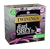 Earl Grey englischer Schwarztee schwarzer Tee aus England mit Bergamotte- und Zitronenaroma 80 Teebeutel – importiert von Shestore24