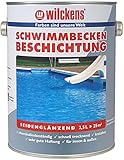 Wilckens Schwimmbecken-Beschichtung seidenglänzend, 2,5 l, Poolblau