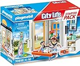 PLAYMOBIL City Life 70818 Starter Pack Kinderärztin, Spielzeug für Kinder ab 4 Jahren