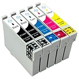 ESMONLINE 5 Set Multipack kompatible Druckerpatronen als Ersatz für Epson T1285 für Epson Stylus Office BX-305 S-22 SX-125 SX-130 SX-230 SX-235 SX-420 SX-425 SX-430 SX-435 SX-438 SX-440 SX-445