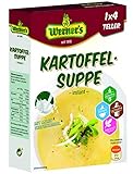 Werner´s Kartoffelsuppe - instant - 4 Teller, 10 Packungen pro Karton, glutenfrei, laktosefrei, fettarm,