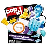 Hasbro Gaming Bop It Elektronisches Spiel, Familienspiele für Partys und Spieleabende, Einzel- oder Multiplayer-Modus, Spaß mit Freunden und Familie, Partyspiel für Kinder ab 8 Jahren