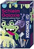 KOSMOS 654177 Fun Science - Schleim-Galaxie, Mixe fünf Verschiedene Schleim-Arten, Experimentierset für Einsteiger und Kinder ab 8 Jahre, Komplett-Set zum Glibber selber Machen