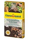 Floragard Schildkrötensubstrat 50l - natürliche Einstreu ohne Dünger - für Landschildkröten u. andere Reptilien - für Frühbeet, Überwinterung und für Terrarien