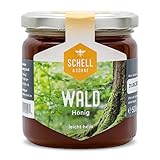 Deutscher Waldhonig 500g - Imkerei Schell - flüssiger Honig aus eigener Produktion - 100% Deutscher Honig