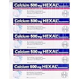 CALCIUM 500 HEXAL Brausetabletten 100 St